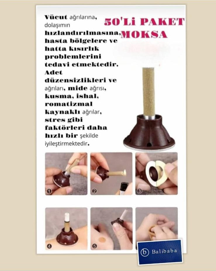 Moksa, Moxa 50 stck.