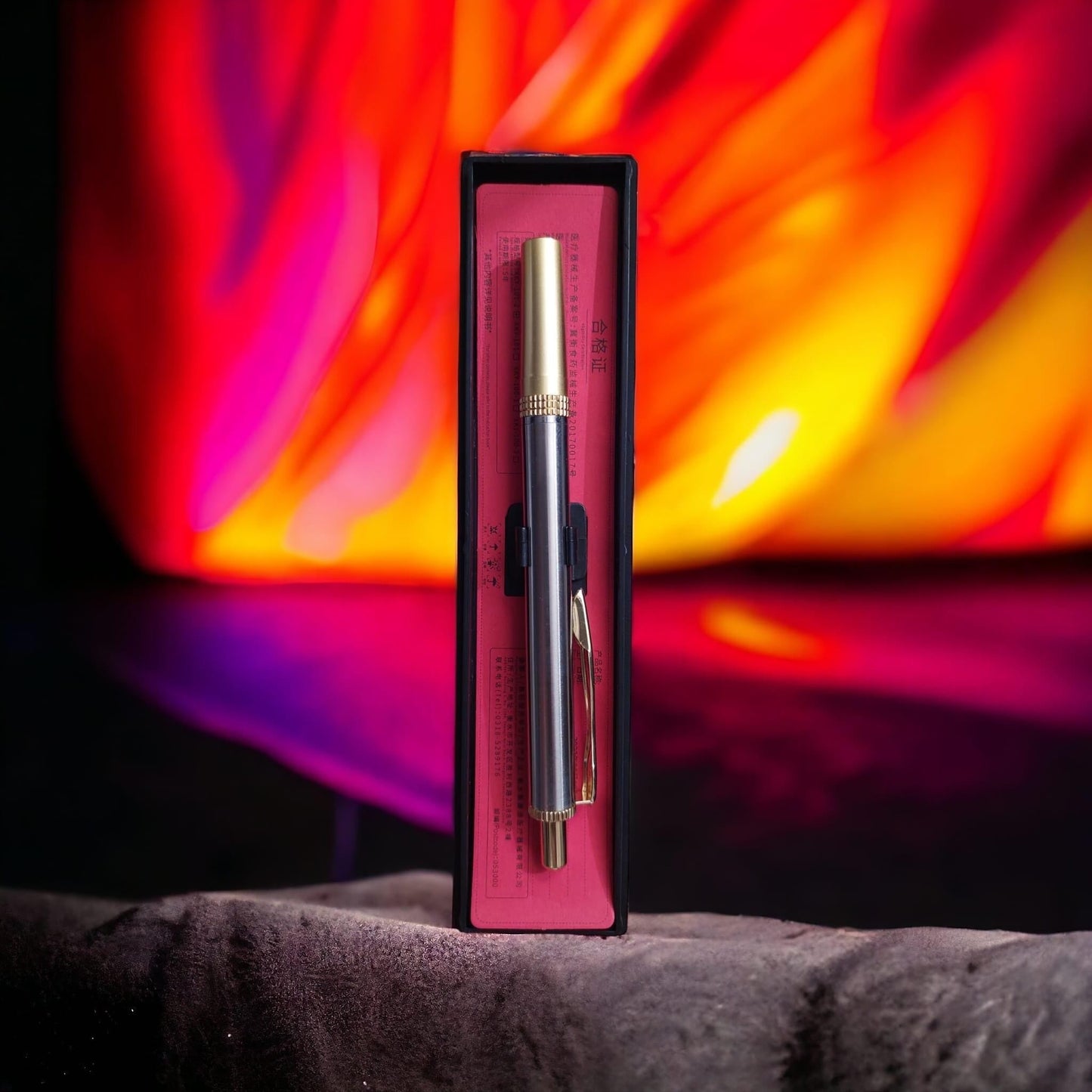Blut Stechstift mit 100 Nadeln